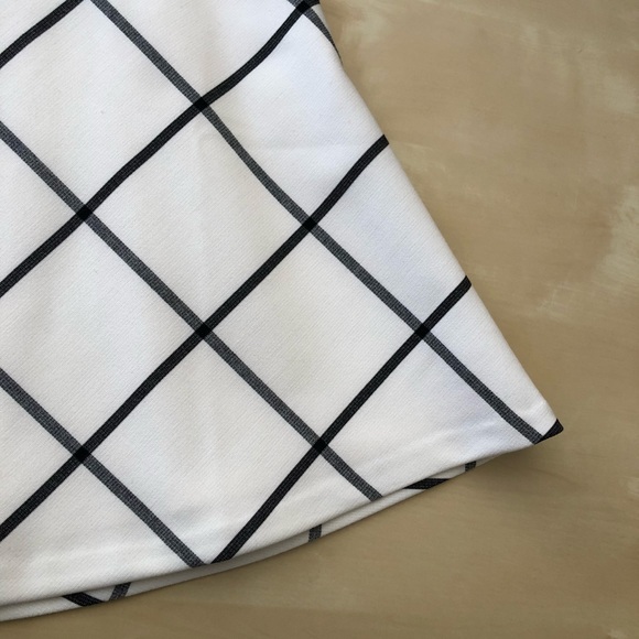 Ann Taylor LOFT Window pane skirt - Picture 6 of 8